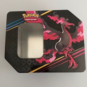 Pokemon Tin Container and Free Pokemon Booklet